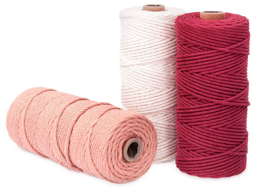 hilo de cuerda para hacer alfombras