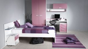 dormitorio juvenil mujer rosa