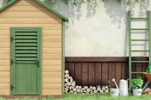 casetas de madera para jardin
